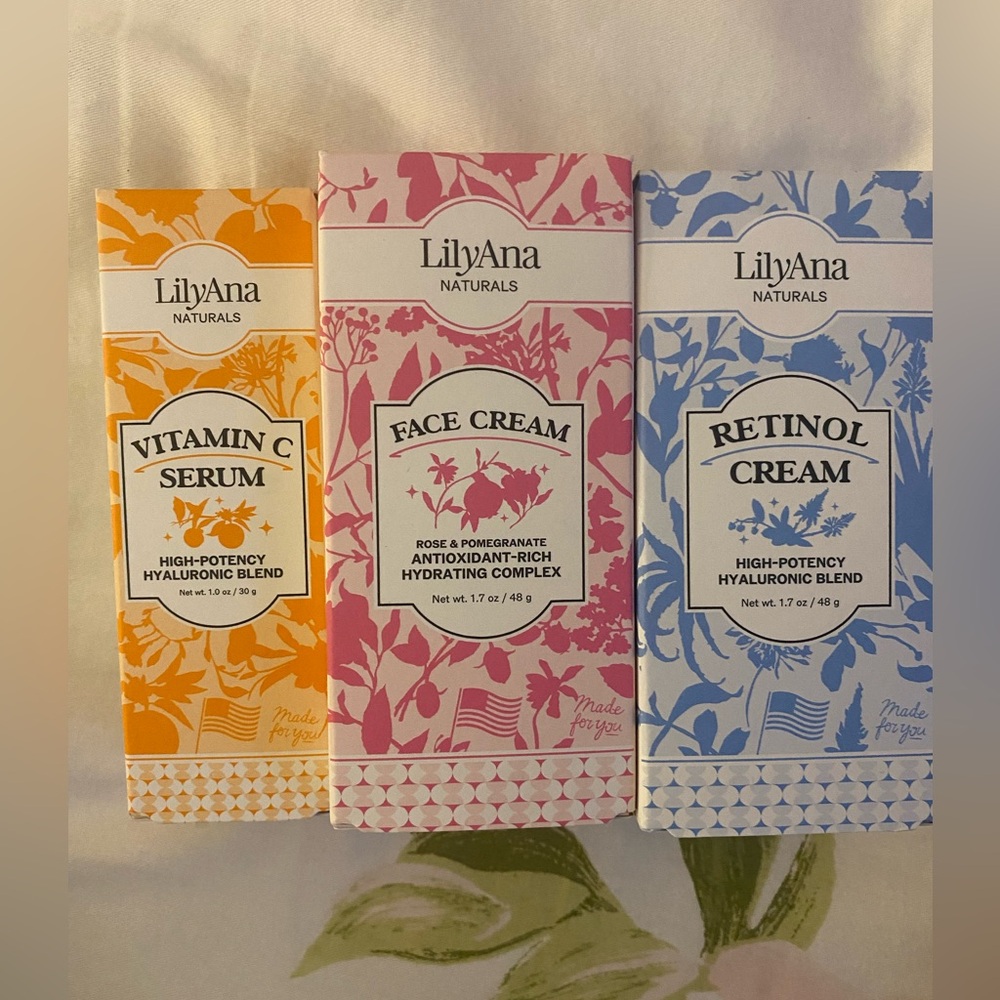 LilyAna Naturals skincare bundle